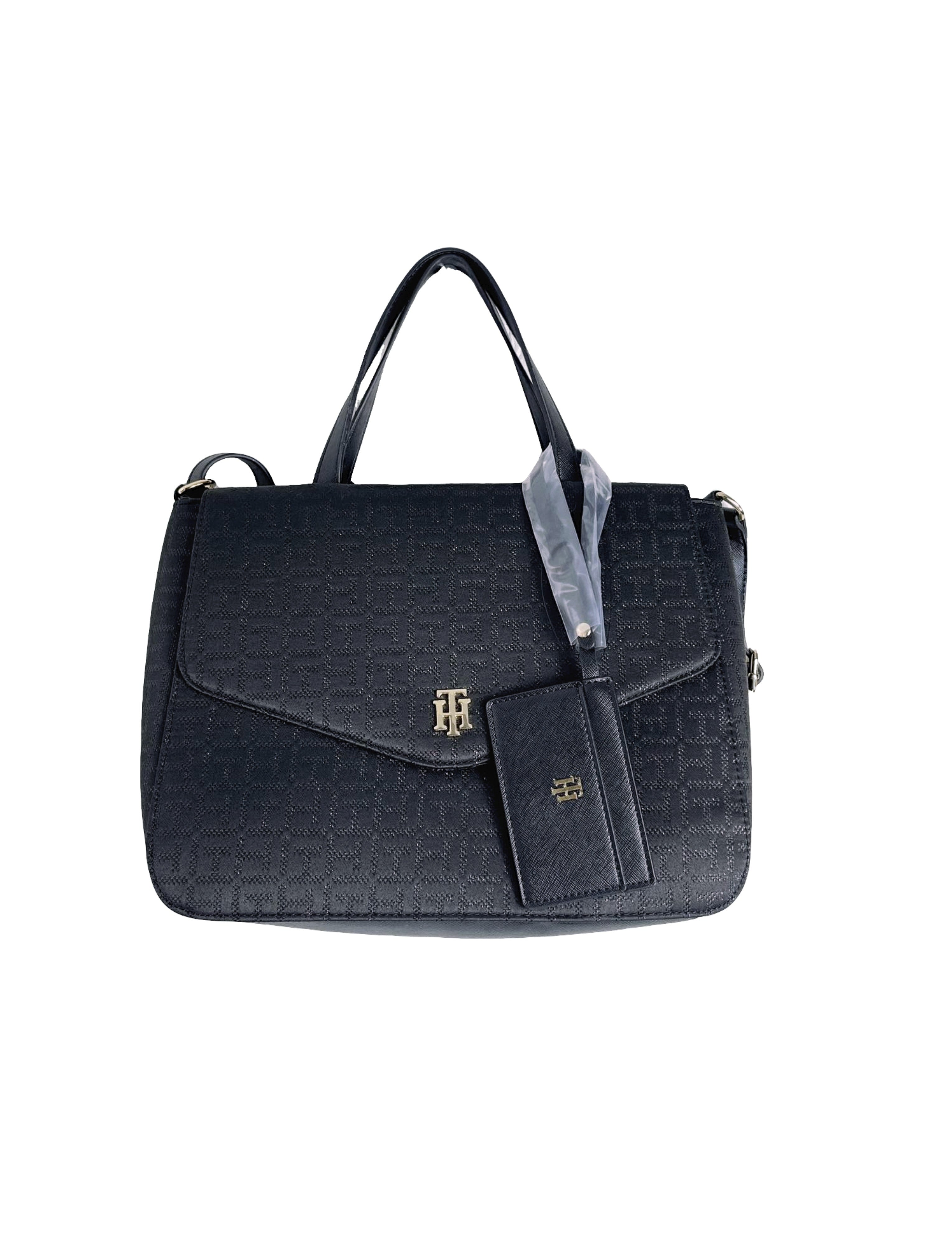 Cartera (negra con monedero) Tommy Hilfiger